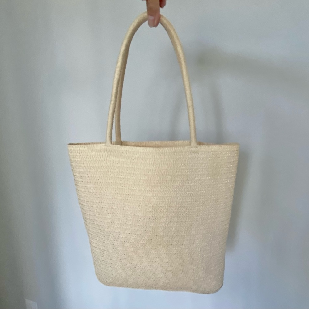 SHEIN Straw Woven Basket Bag